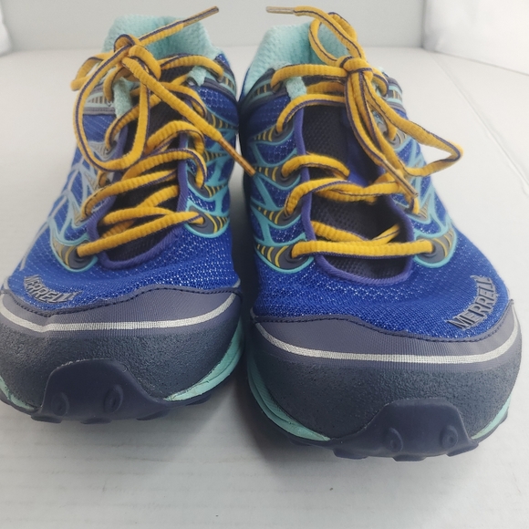 Women’s Merrell Ultra Marine Water Resistant Shoes Size 9 Blue Trail  (EU 40) - Picture 3 of 14